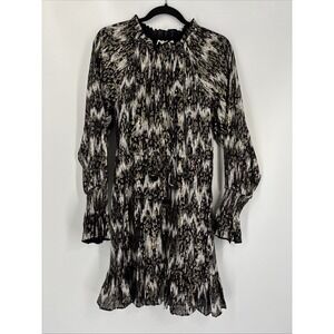 Figue Black Metallic Dress - Size XS